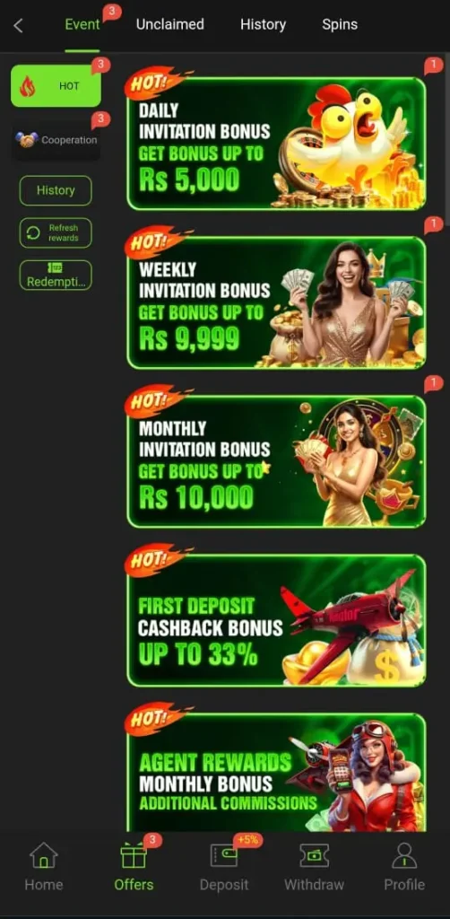BET877 Game Rewards