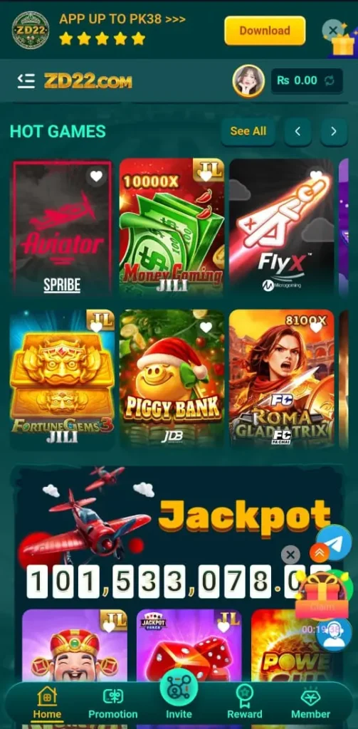 ZD22 Game Interface