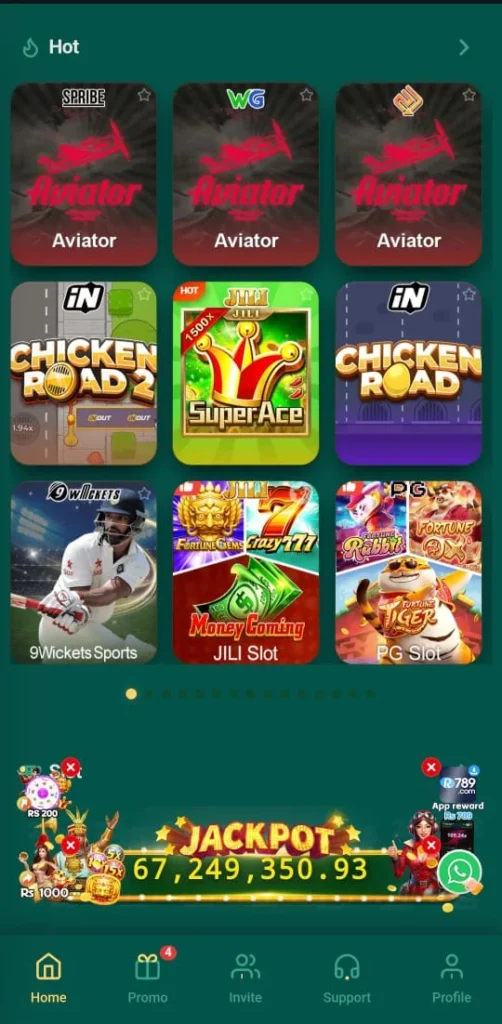 Hot Games in PK735 Game