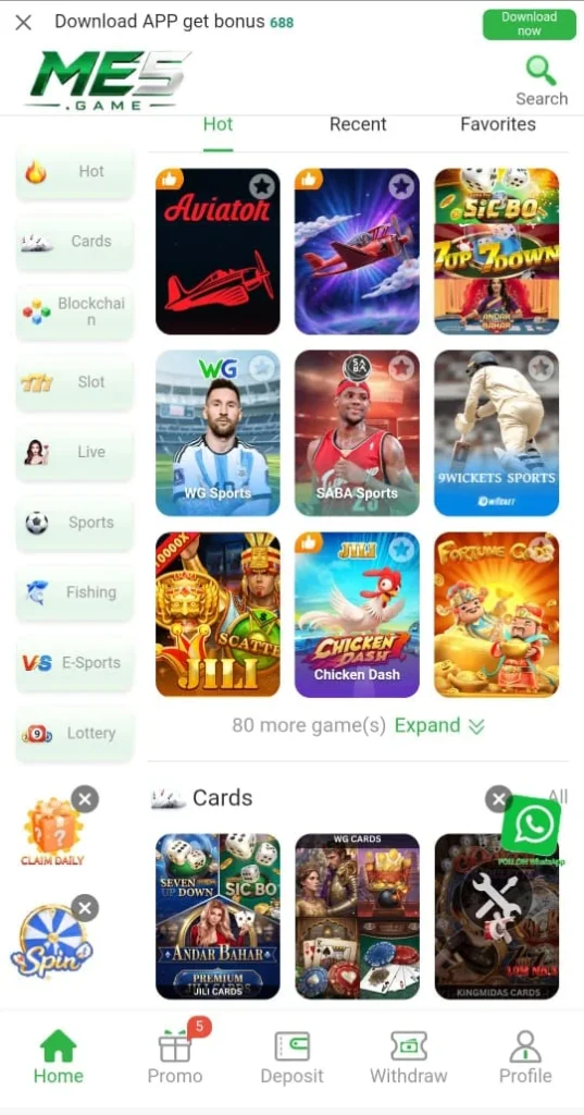 Hot Games in ME5 Game