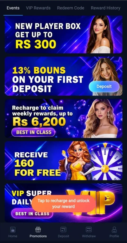 FALCON666 Game Promotions