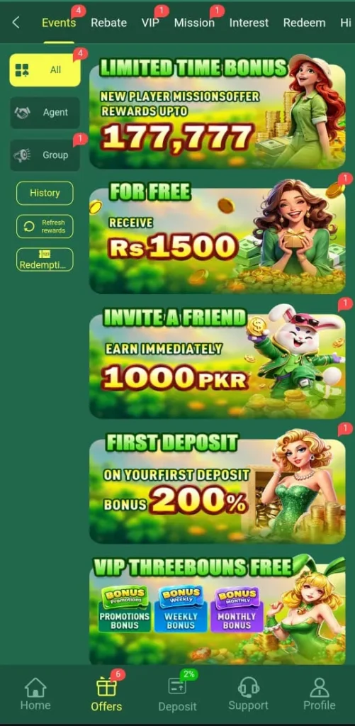 ZK777 Game Promotional Events